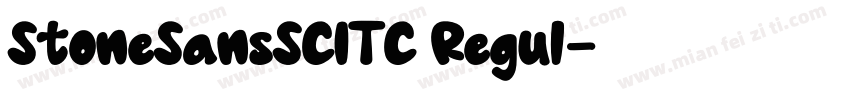 StoneSansSCITC Regul字体转换